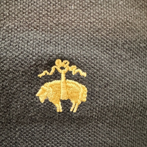 Men’s Brooks Brothers Polo Black Size Large - Picture 5 of 7